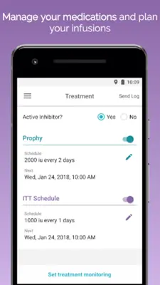 MicroHealth Hemophilia android App screenshot 6